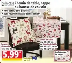 Norma bella casa Chemin de table, nappe ou housse de coussin offre