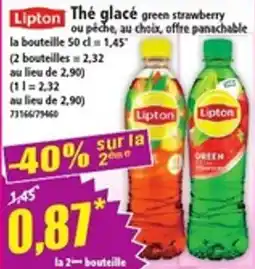Norma Lipton Thé glacé offre