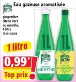 Norma Maison Pertier Eau gazeuse aromatisée offre