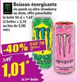 Norma Monster Boisson énergisante offre