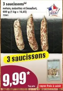 Norma JULIEN SAUCISSES offre