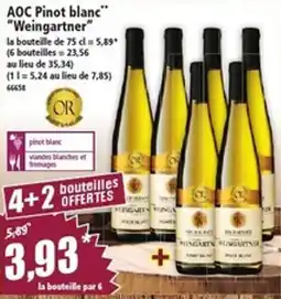 Norma Weingartner Pinot blanc offre