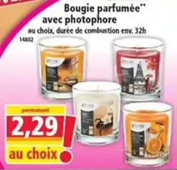 Norma Bougie parfumée avec photophore offre