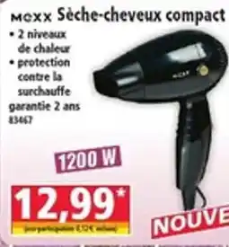 Norma MOXX Sèche-cheveux compact offre