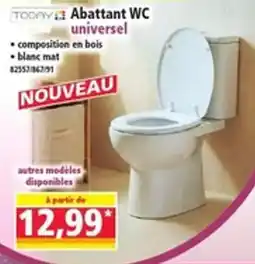 Norma TODAY Abattant WC universel offre