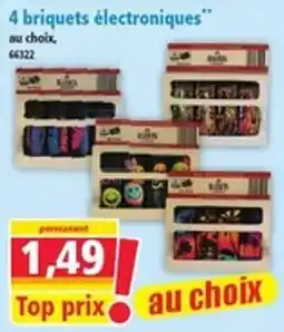 Norma Briquets électroniques offre