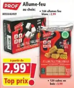 Norma PROF Allume-feu offre