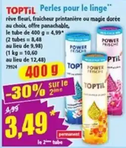 Norma TOPTIL Perles pour le linge offre