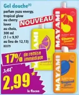 Norma MAYAMI Gel douche offre