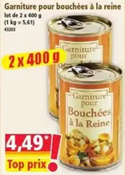 Norma Garniture pour Bouchées à la Reine offre