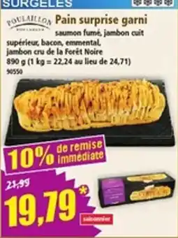 Norma POULAILLON Pain surprise garni offre