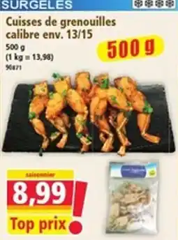 Norma SURGELES Cuisses de grenouilles offre