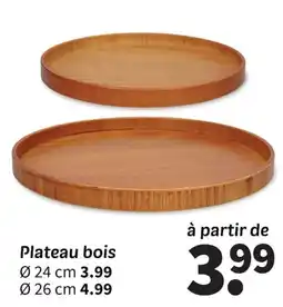 Wibra Plateau bois offre