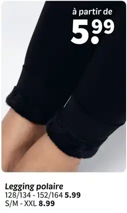 Wibra Legging polaire offre