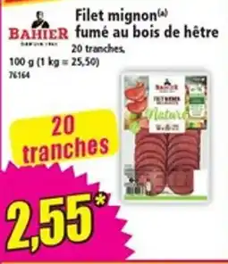 Norma BAHIER Filet mignon offre