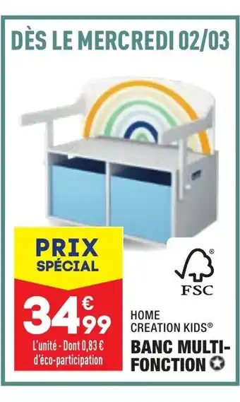 ALDI Banc Multi-Fonction offre