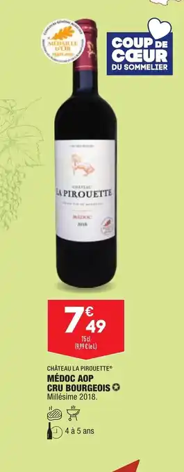ALDI Médoc AOP Cru Bourgeois offre
