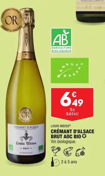 ALDI Crémant d'Alsace offre