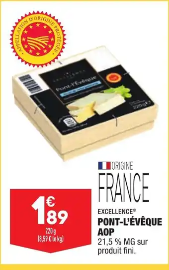ALDI Pont L'Évêque AOP offre