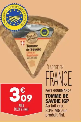 ALDI Tomme de Savoie IGP offre