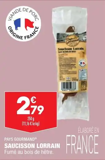ALDI Saucisson Lorrain offre