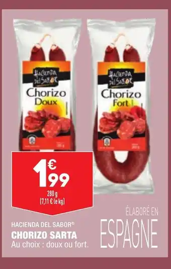 ALDI Chorizo Sarta offre