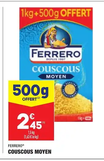 ALDI Couscous Moyen offre