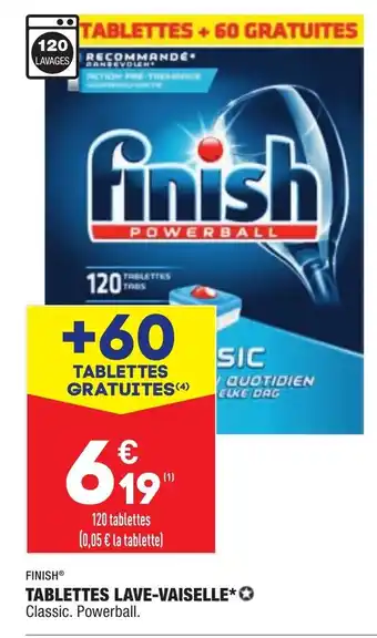 ALDI Tablettes Lave-Vaiselle offre