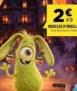 Centrakor BOUCLES D'OREILL offre