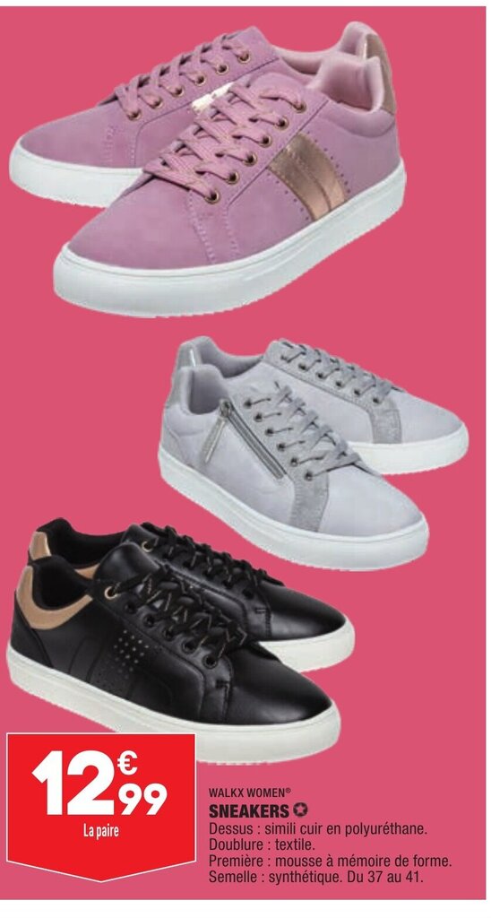 Promo Sneakers chez ALDI