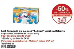 Monoprix Actimel offre