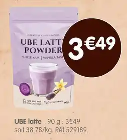 b&m UBE latte offre