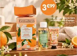 b&m Evoluderm Lot gel douche + crème mains Fleur d'oranger offre