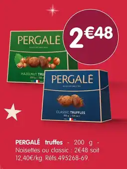 b&m PERGALÉ truffes offre