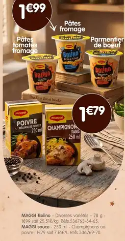 b&m MAGGI Bolino offre