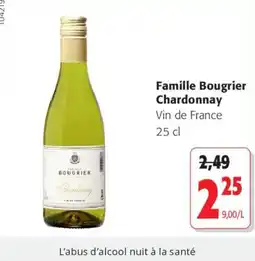 Colruyt Famille Bougrier Chardonnay offre