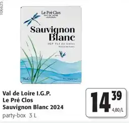 Colruyt Le Pré Clos Sauvignon Blanc offre