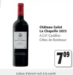 Colruyt Château Galot La Chapelle offre
