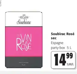 Colruyt Soubirac Vin Rosé sec offre