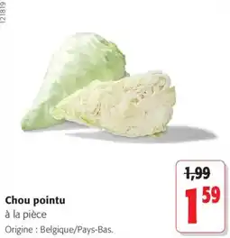 Colruyt Chou pointu offre