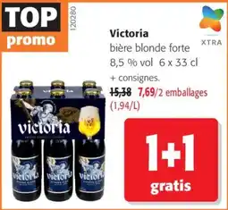 Colruyt Victoria bière blonde forte offre