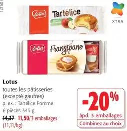 Colruyt Lotus Tartélice offre