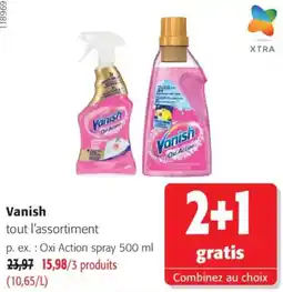 Colruyt Vanish tout l'assortiment offre