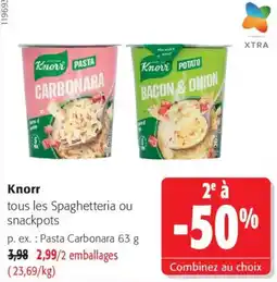 Colruyt Knorr Spaghetti offre