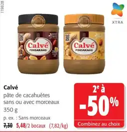 Colruyt Calvé pâte de cacahuètes offre