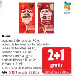 Colruyt Heinz concentré de tomates offre