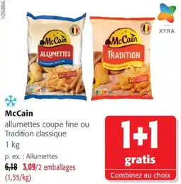 Colruyt McCain allumettes offre