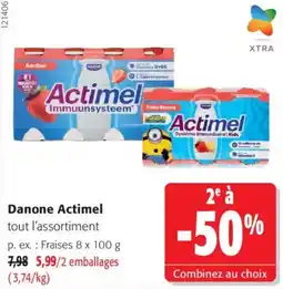 Colruyt Danone Actimel offre