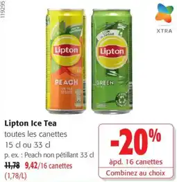 Colruyt Lipton Ice Tea offre