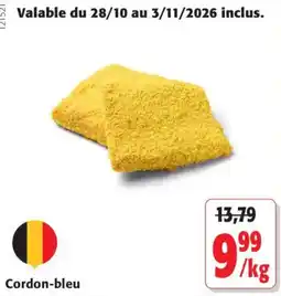 Colruyt Cordon-bleu offre
